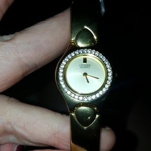 Citizens Quartz 18k gold plated oval/round face di